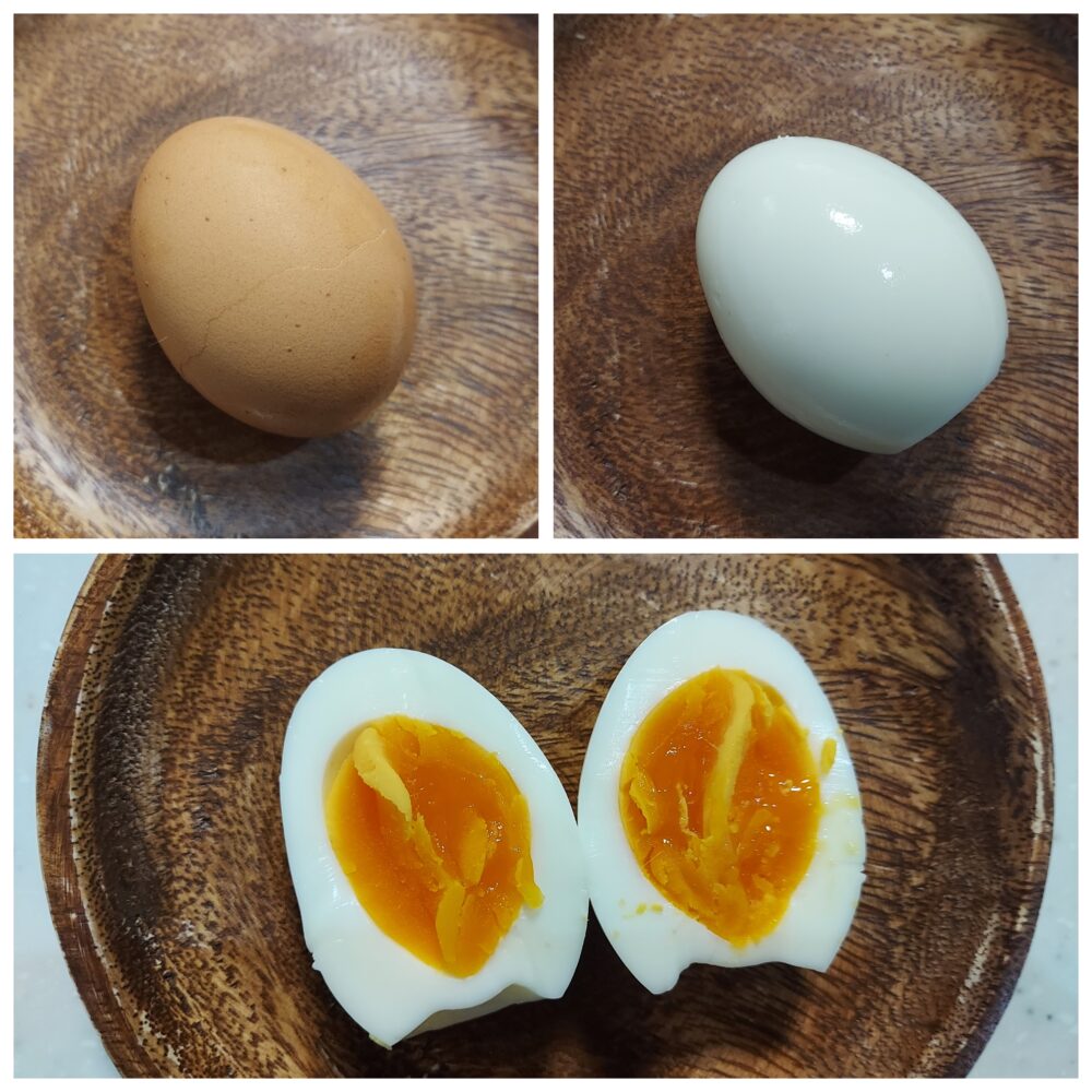 PHF平飼いたまごで作ったゆで卵