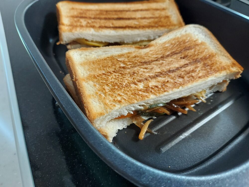 照り焼きホットサンド