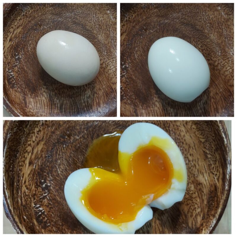 茹で時間5分のゆで卵