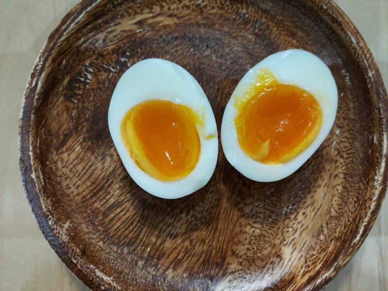 茹で時間6分のゆで卵