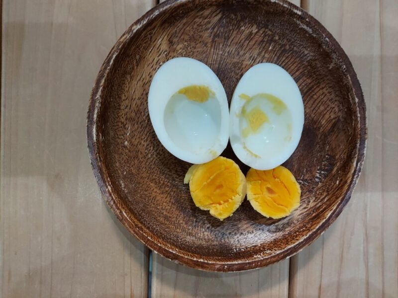 茹で時間11分のゆで卵