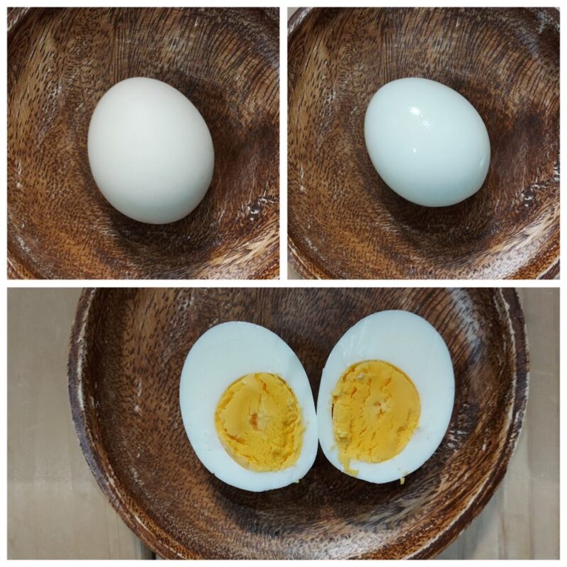 茹で時間12分のゆで卵