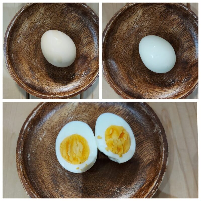 茹で時間14分のゆで卵
