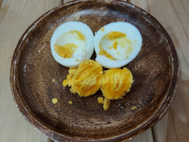 茹で時間14分のゆで卵