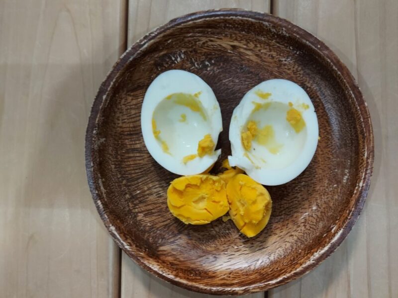 茹で時間15分のゆで卵