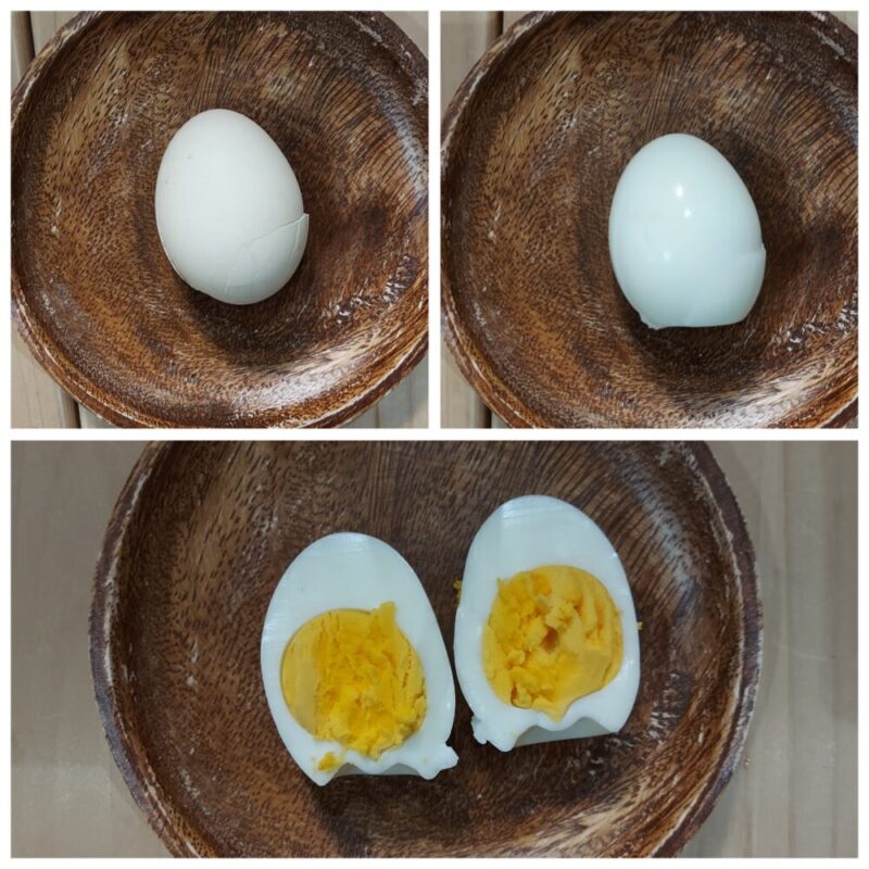 茹で時間18分のゆで卵