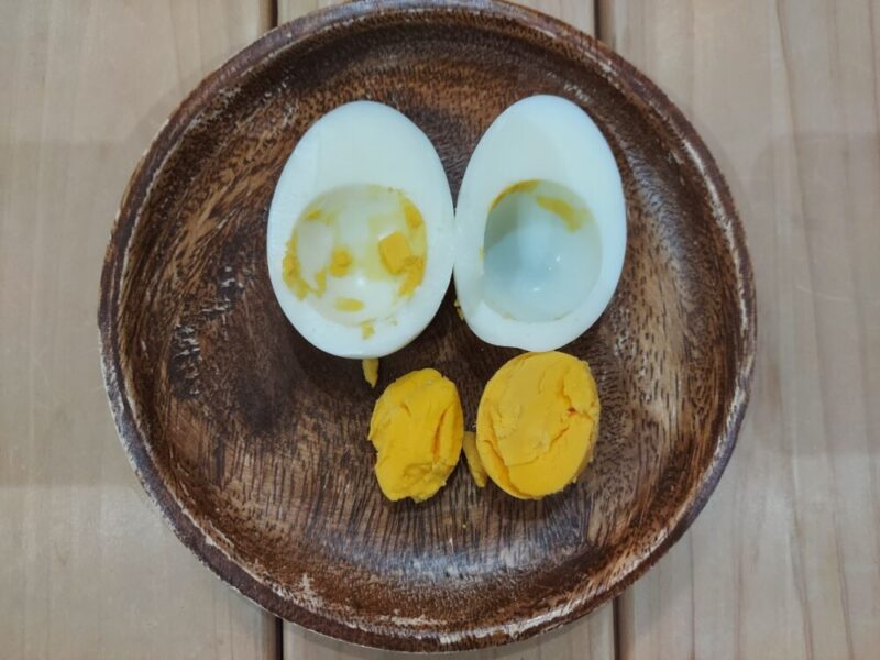 茹で時間13分のゆで卵