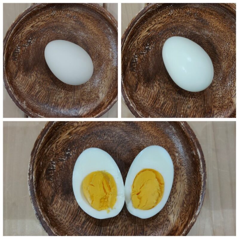茹で時間13分のゆで卵