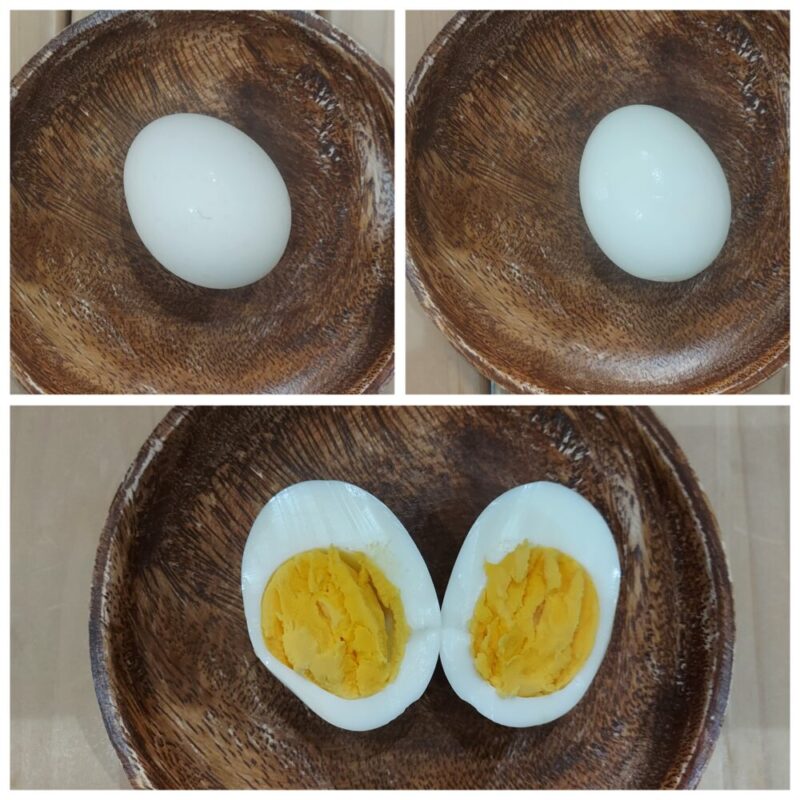 茹で時間16分のゆで卵