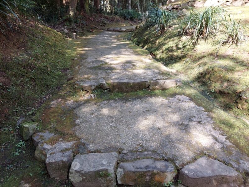 宇和島城　石段