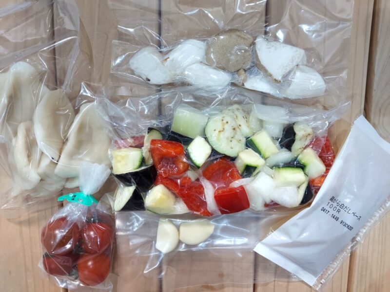 7種野菜とぷるもち水餃子の旨だしスープ