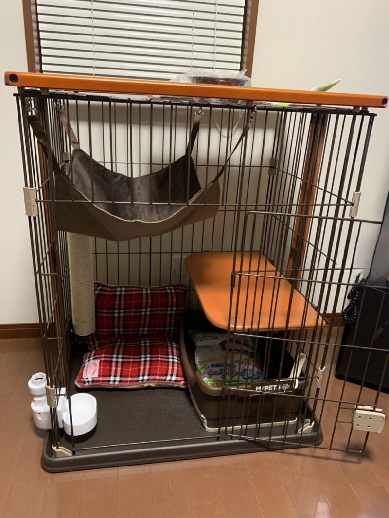 猫のケージ